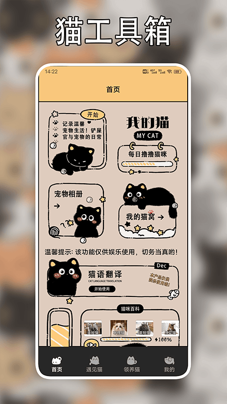 遇见我的猫翻译截图1