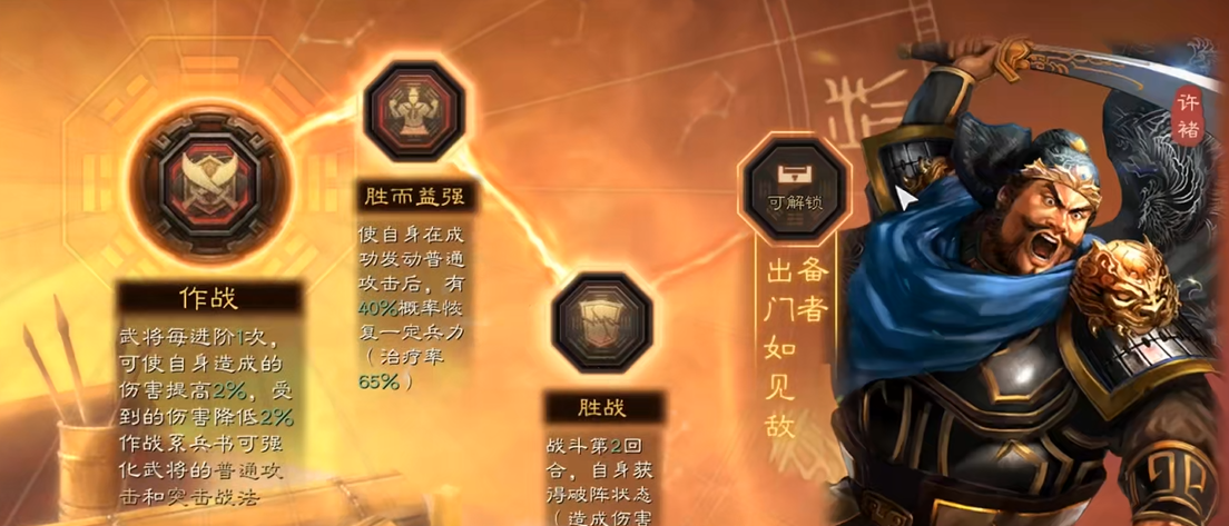 三国志战略版许褚学什么兵书