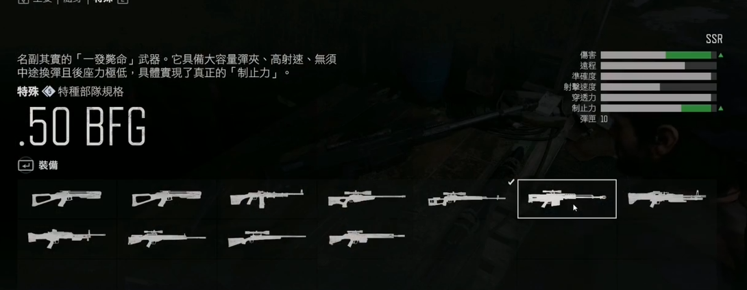 往日不再最好的狙击枪是什么