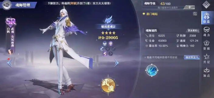斗罗大陆魂师对决白鹤搭配什么