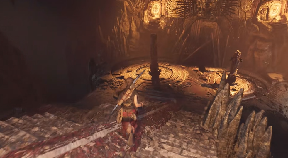 古墓丽影暗影隐秘之城转盘怎么过