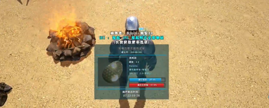 方舟生存进化龙蛋怎么孵化