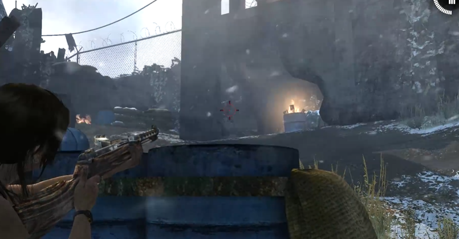 古墓丽影峭壁处的村落攻略怎么过