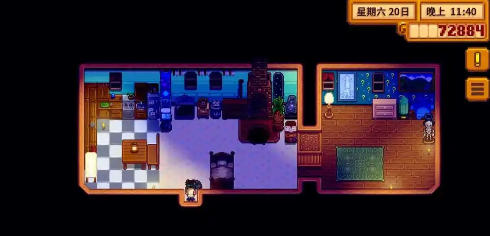 星露谷物语狗挡住床怎么办