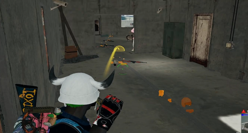 绝地求生大逃杀如何收枪