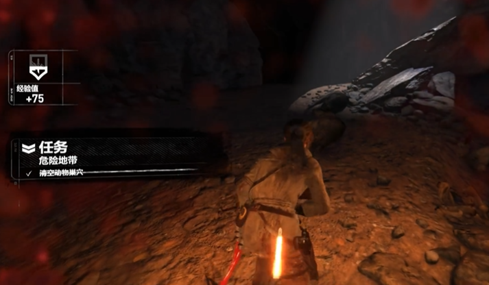 古墓丽影10狼洞怎么过