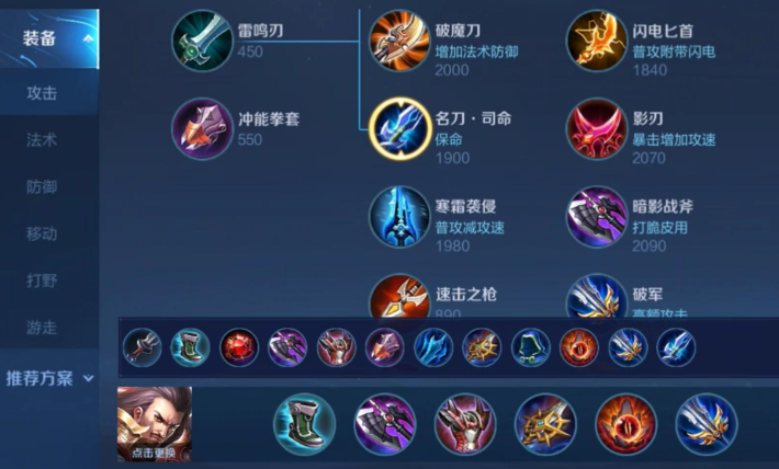 王者荣耀曹操打野出装出什么