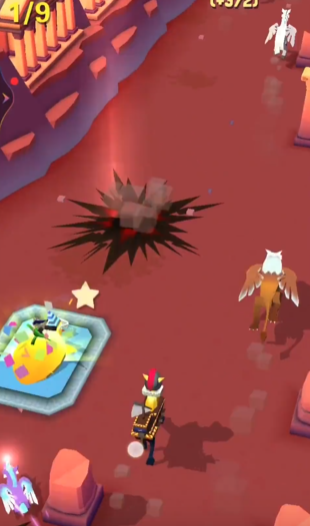 疯狂动物园海龟怎么撞翻