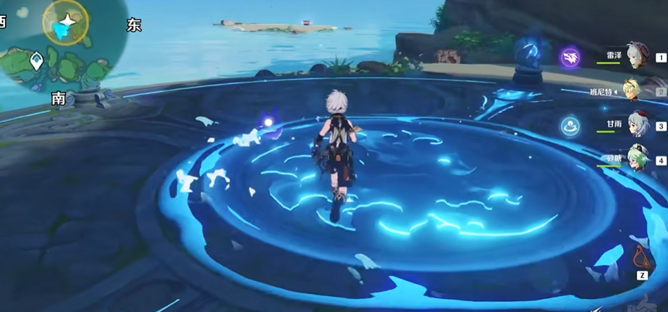 原神渊下宫怎么去边上的小岛