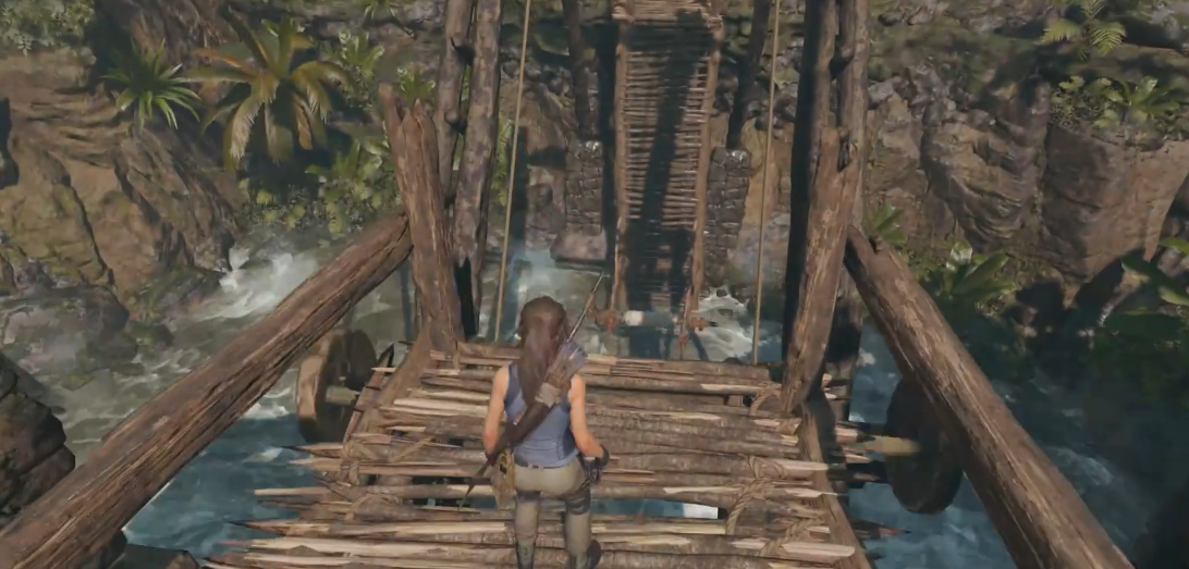 古墓丽影11断桥那怎么过