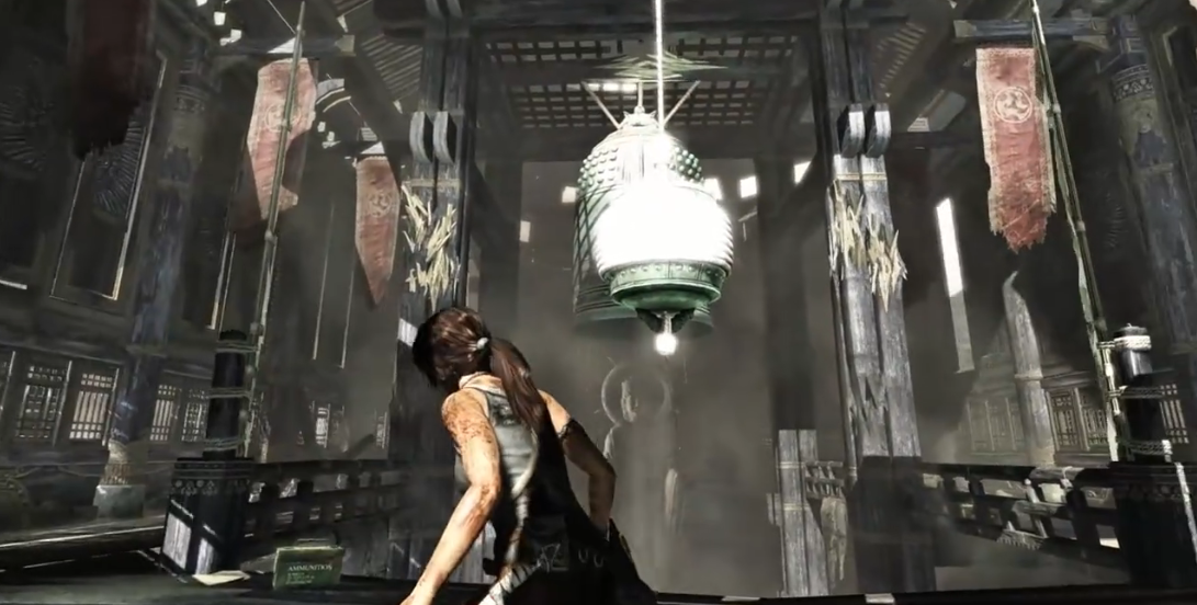 古墓丽影钟怎么过