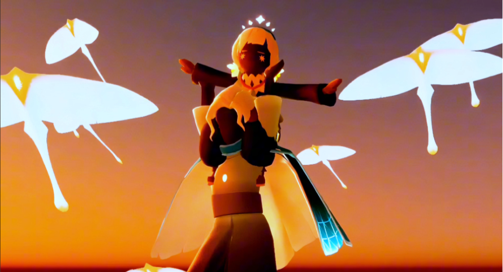 光遇背背如何做起飞动作