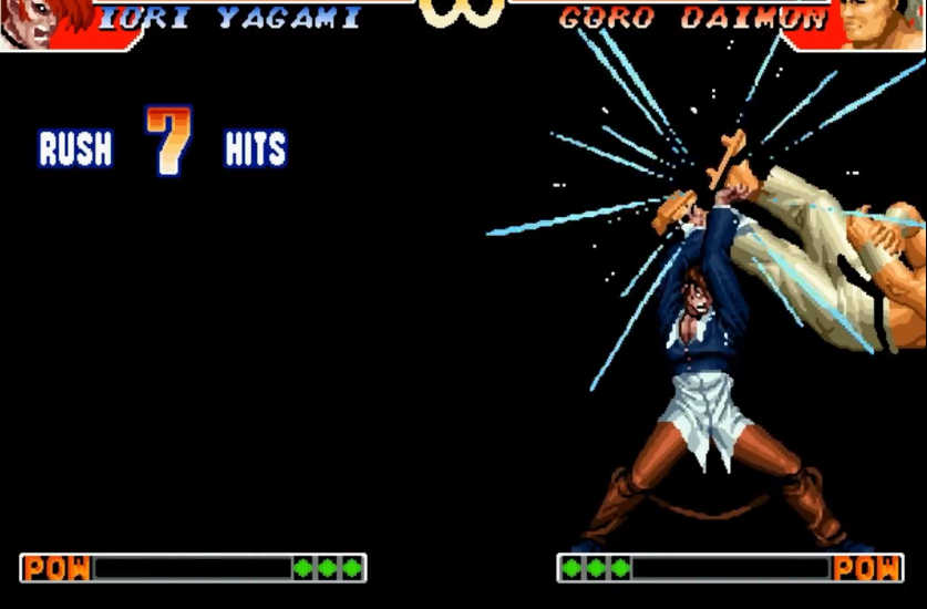 拳皇97疯八大招怎么放