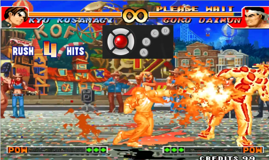 拳皇97火神怎么放大招