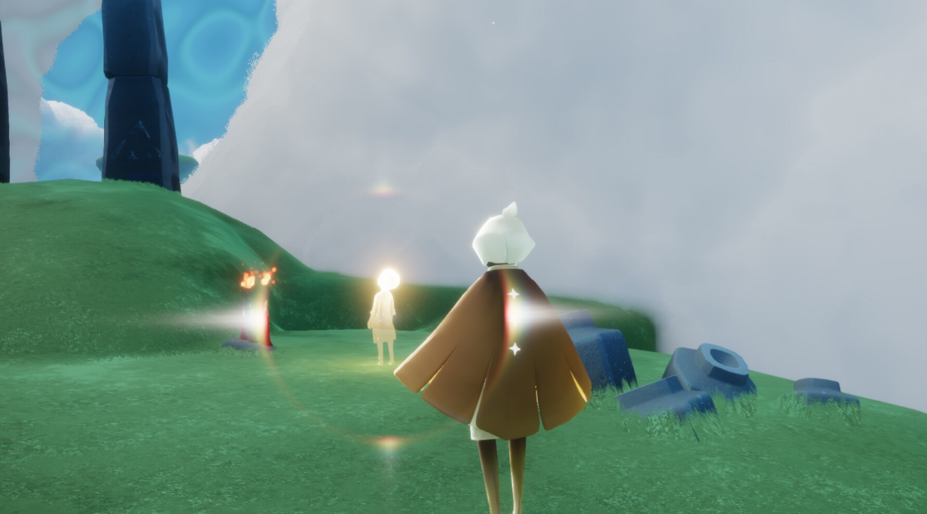 光遇云野小金人怎么找