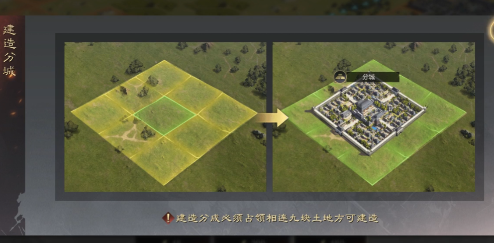 三国志战略版如何利用分城