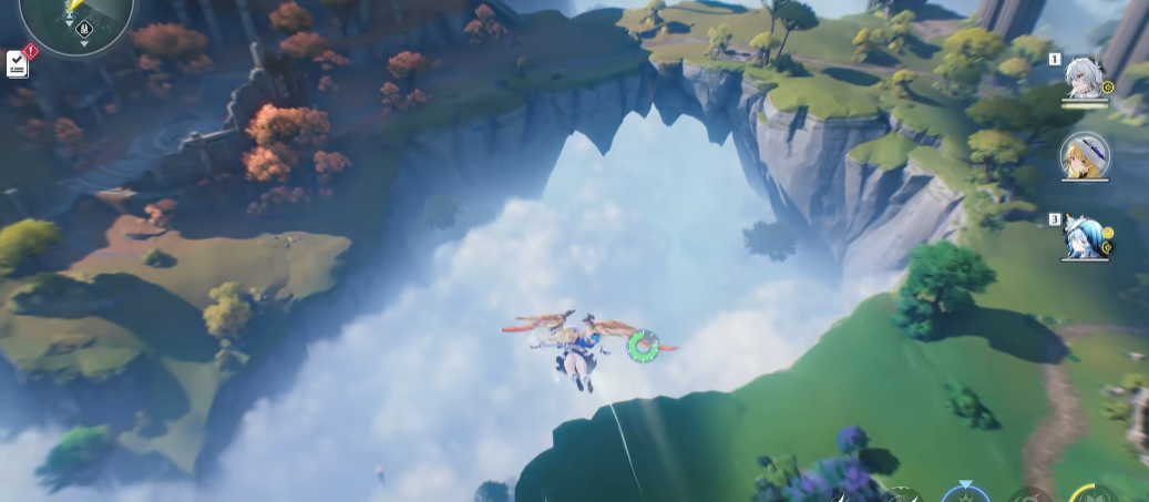 鸣潮怎么触发飞行翼