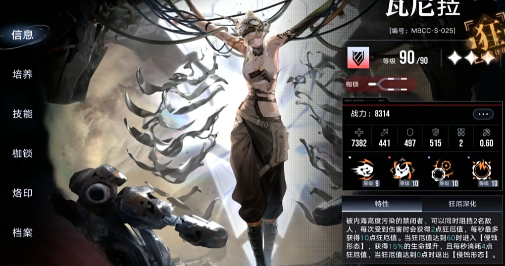 无期迷途瓦尼菈怎么样