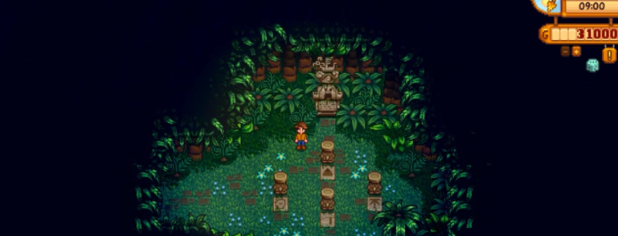 星露谷物语雨林里的神庙在哪